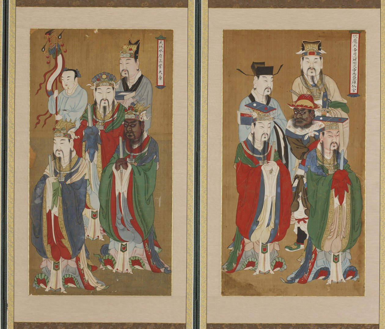 Prozessionsszene, Choson-Dynastie von Korean School