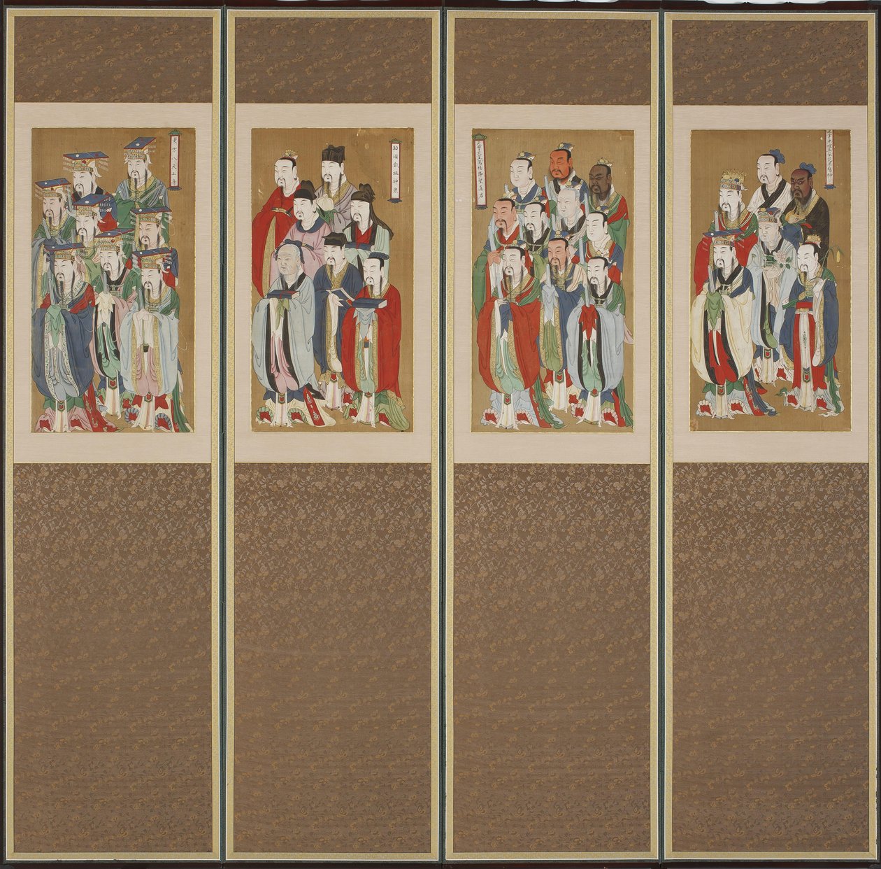 Prozessionsszene, Choson-Dynastie von Korean School