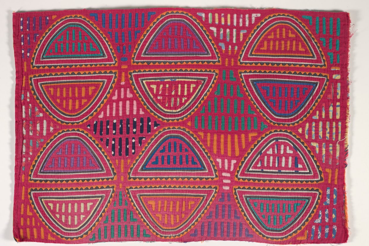 Hemdplatte (Mola), ca. 1950 von Kuna Indian Culture