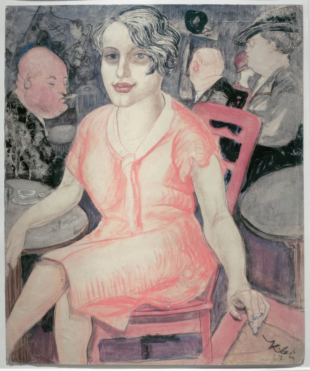 Im Café von Kurt Günther