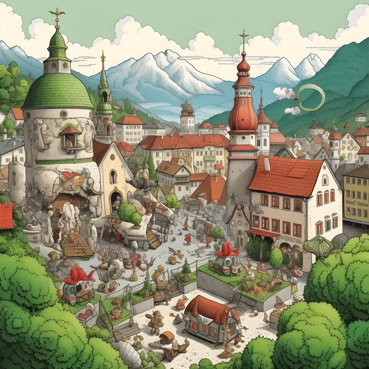 Österreich, Zeichentrickfilm 2 von Kurt Heppke
