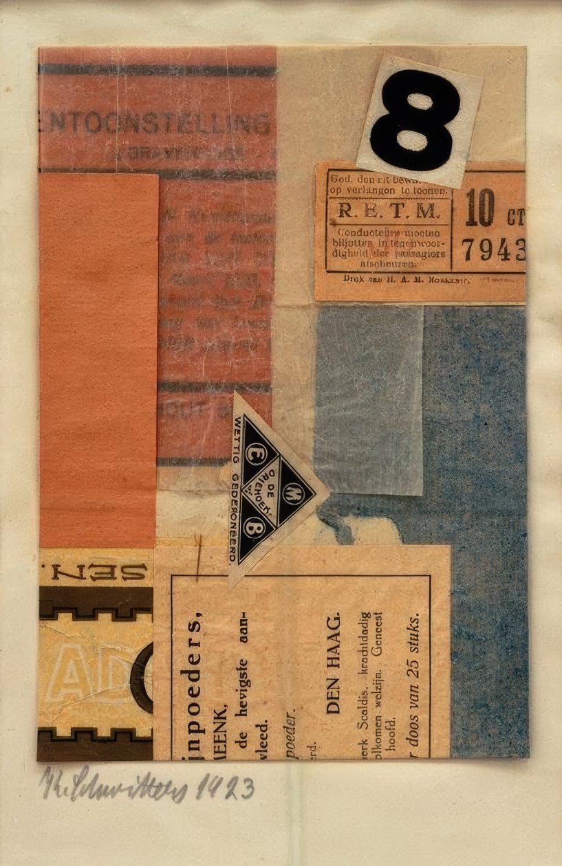 Ohne Titel von Kurt Schwitters