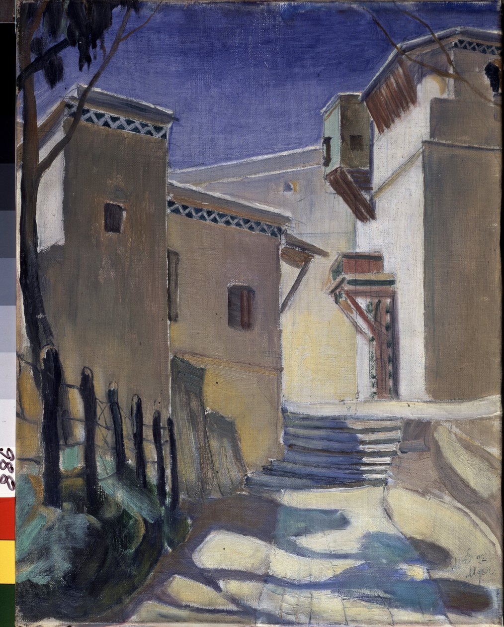 Die Kasbah, Algerien von Kuzma Sergeevich Petrov Vodkin
