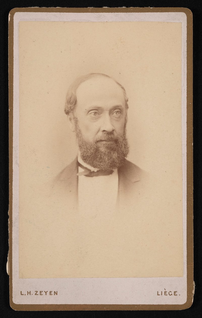Porträt von Dr. G. Demailque, vor 1876 von LH Zeyen