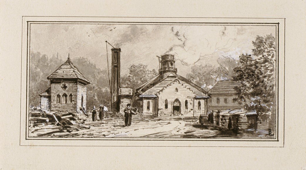 Veduta des Dorfes Javorski Rovt von Ladislav Benesch