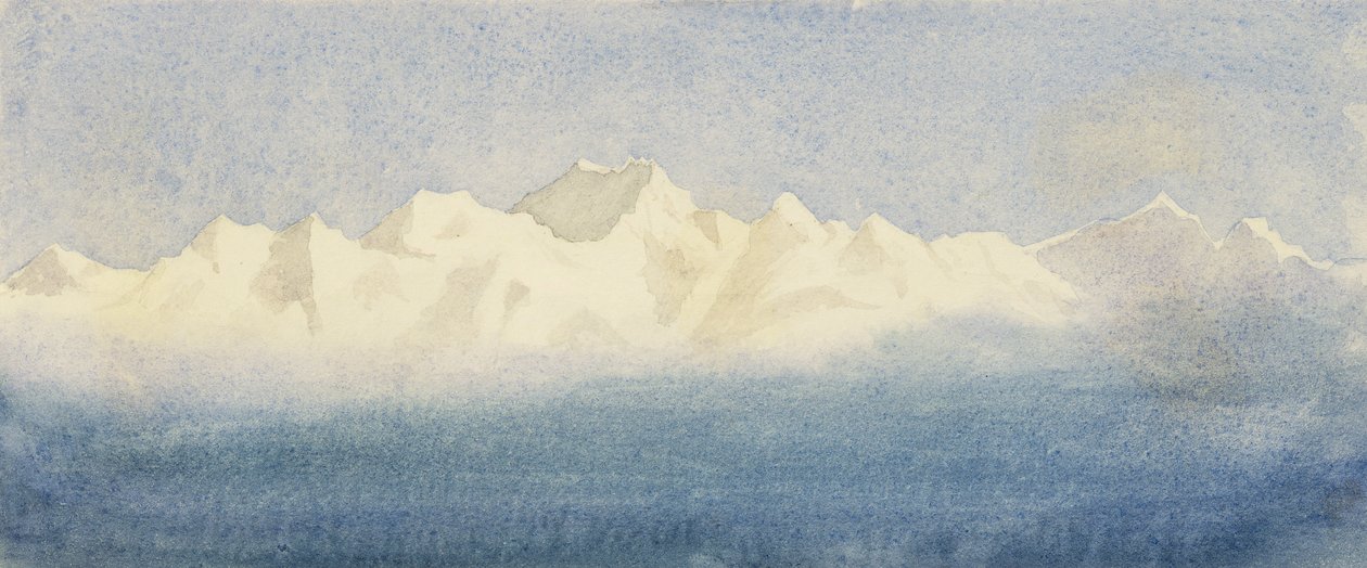Alpenlandschaft von Lady Emma Crichton