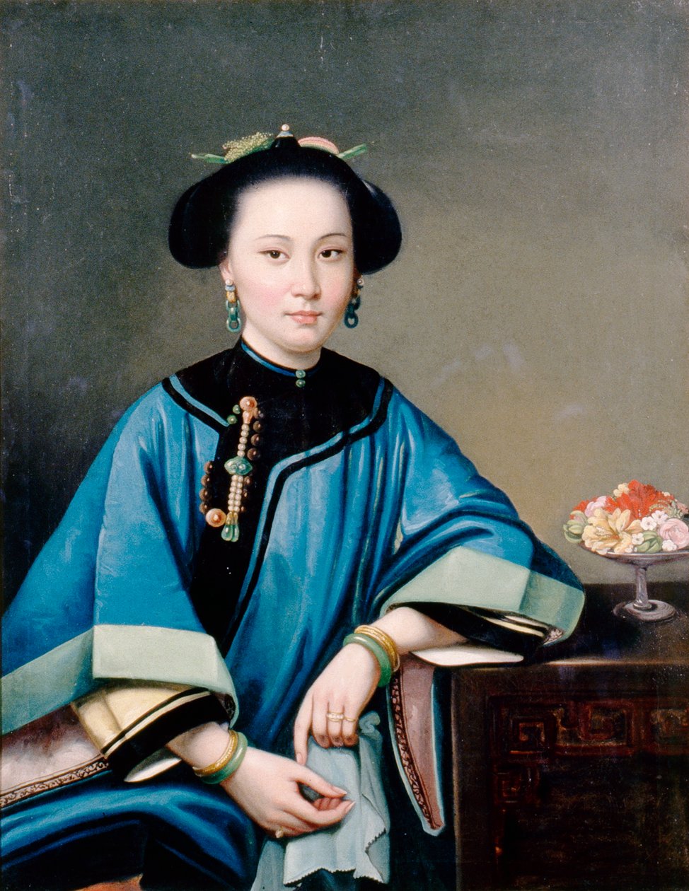 Die vierte Konkubine von Hexing (Wo Hing) von Hongkong von Lam Qua (attr. to)