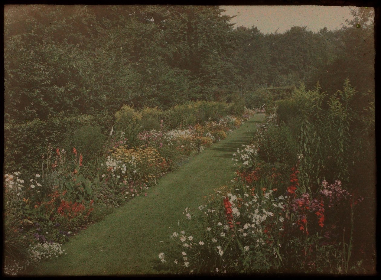 Garten des Hauses Kersbergen, Zeist von Lambertus Hendrik van Berk