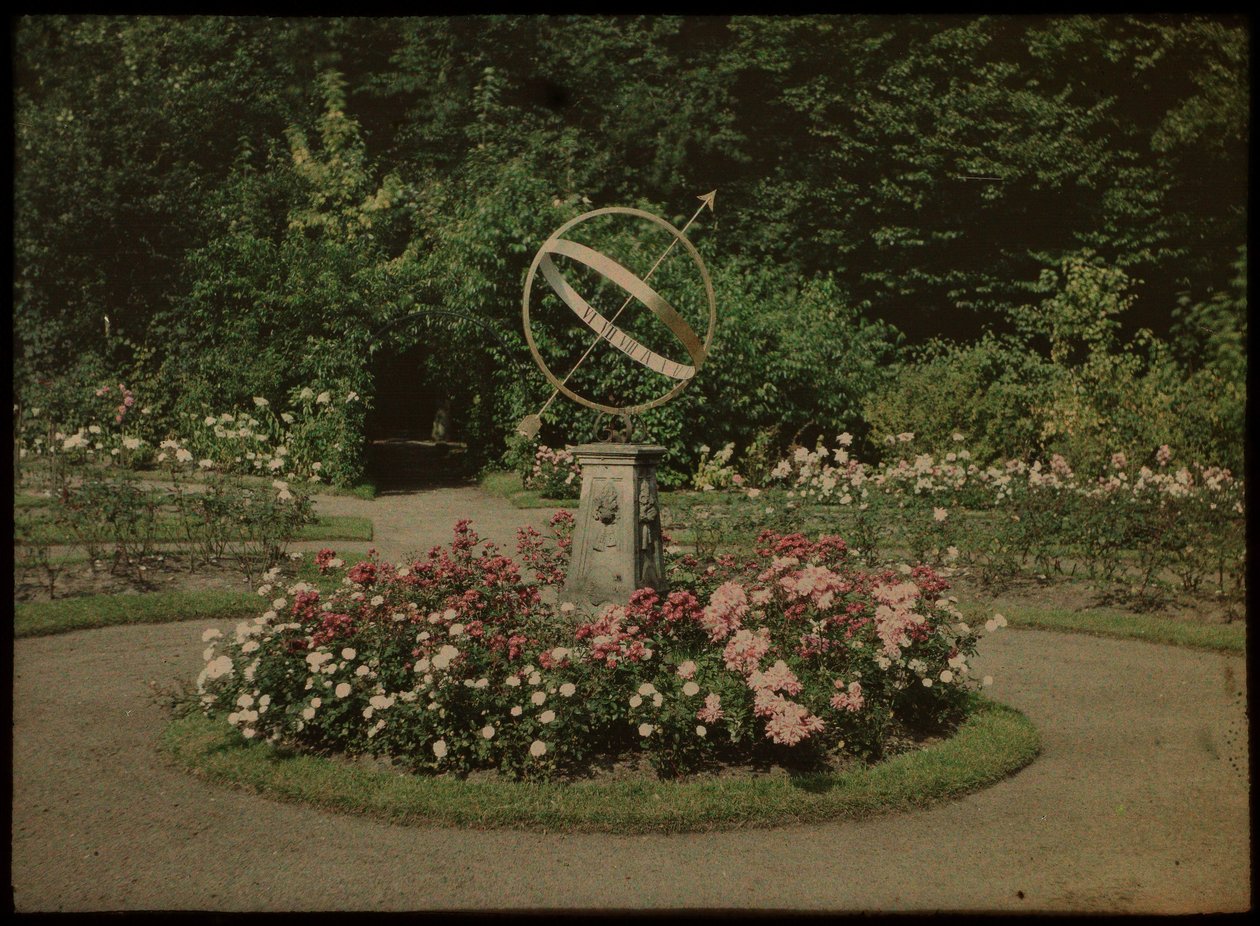 Sonnenuhr im Garten des Hauses Kersbergen, Zeist von Lambertus Hendrik van Berk