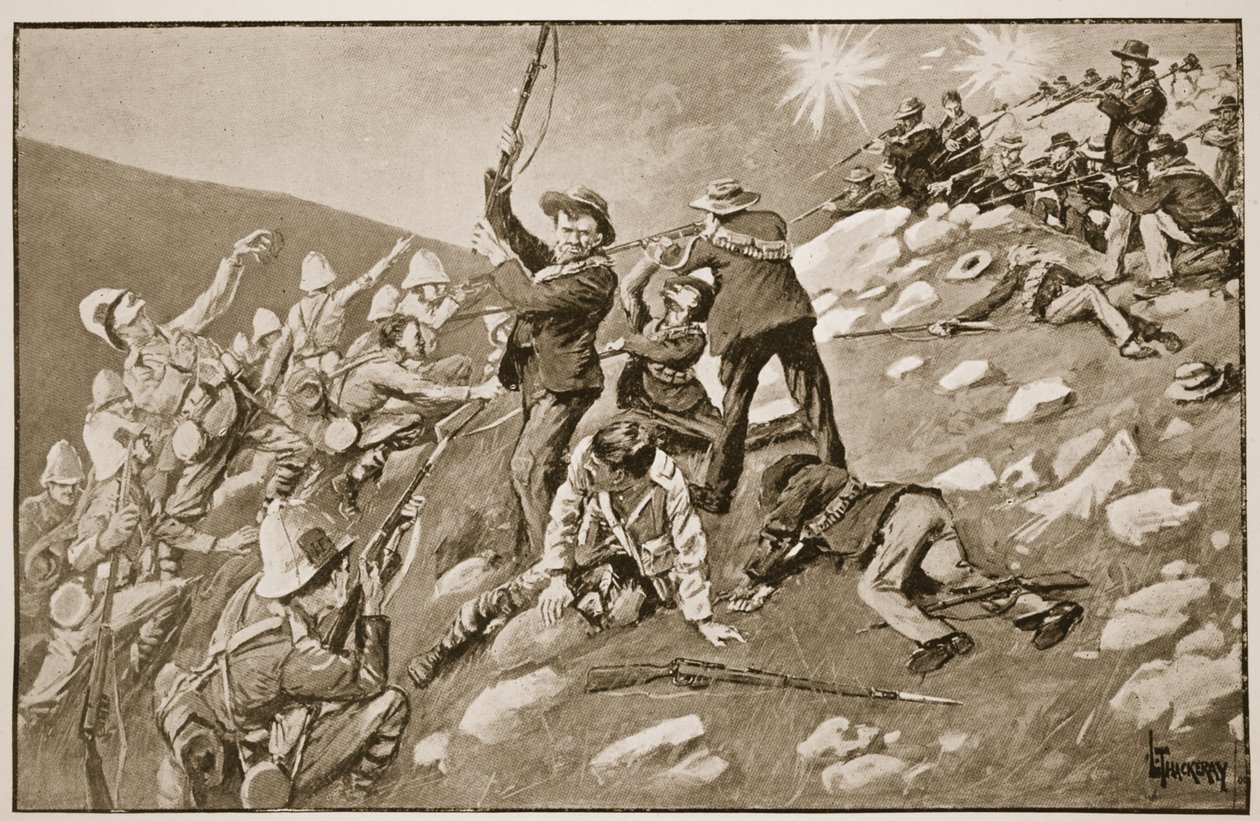 Der Angriff der Inniskillings: die Schlacht von Pieter