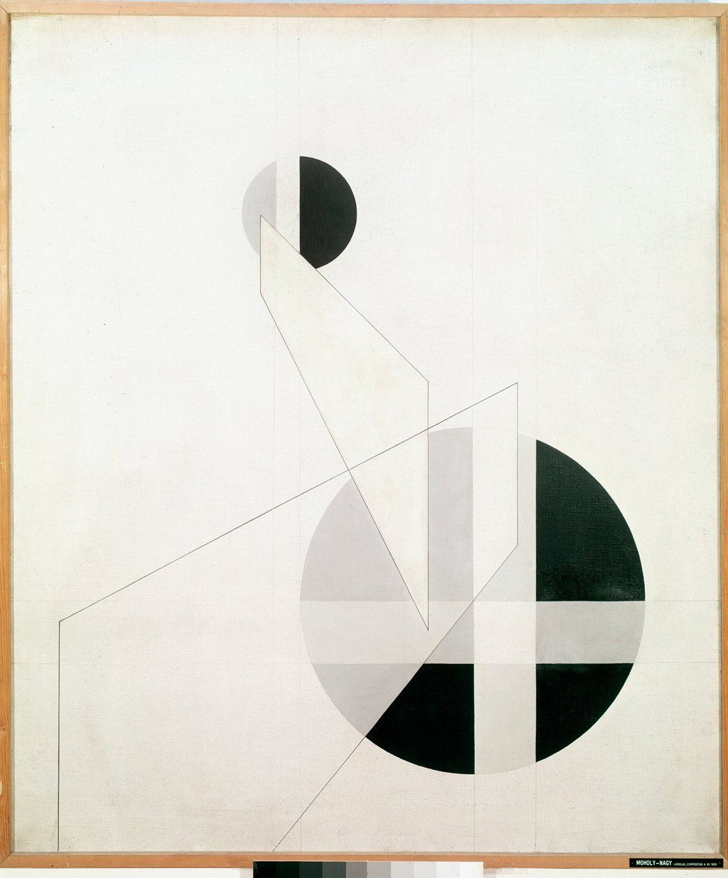 Komposition A XX Gemälde von László Moholy-Nagy von Laszlo Moholy Nagy