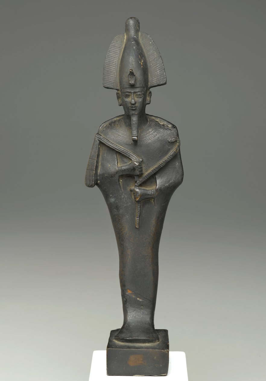 Stehende mumienförmige Figur des Osiris, 664-332 v. Chr. von Late Period Egyptian