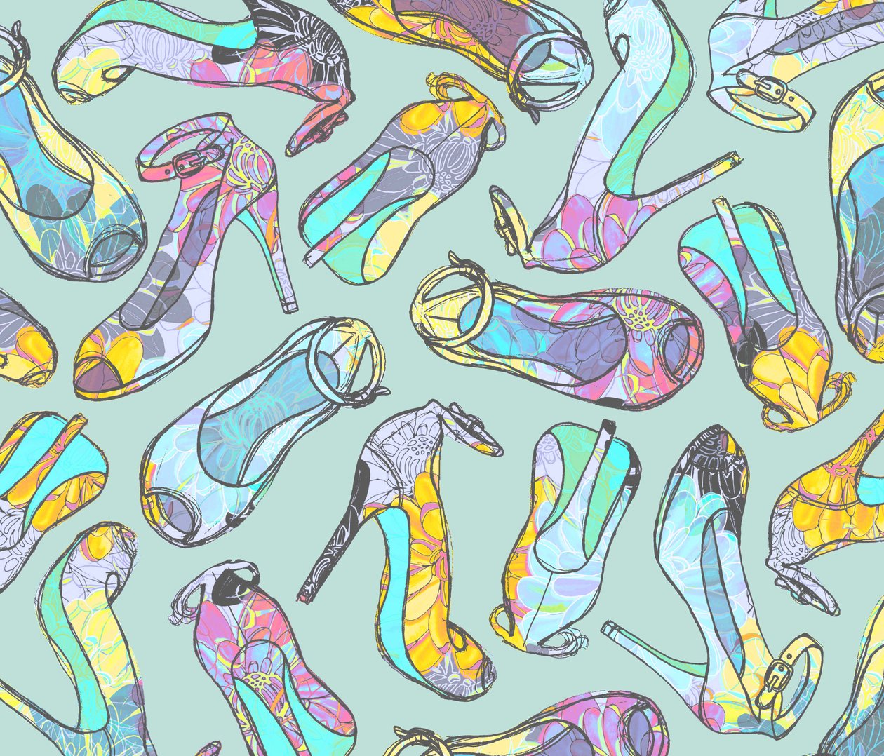 High Heels, 2012 von Laurence Lavallee