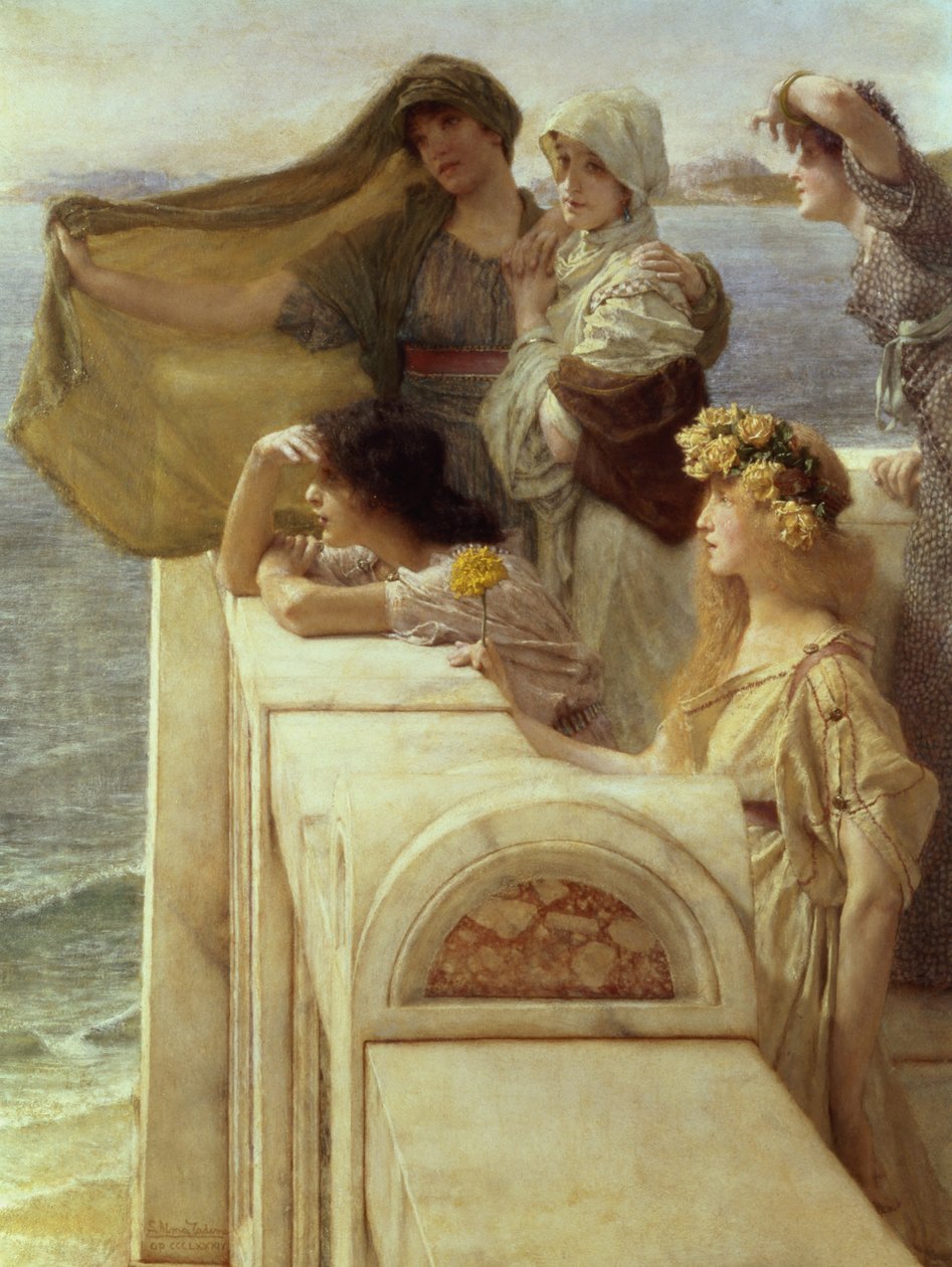 An Aphrodites Wiege, 1908 von Lawrence Alma Tadema