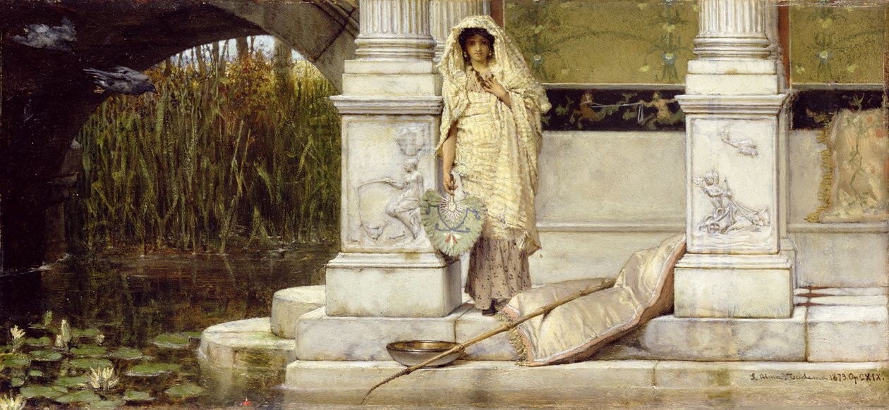 Römisches Fischermädchen, 1873 von Lawrence Alma Tadema