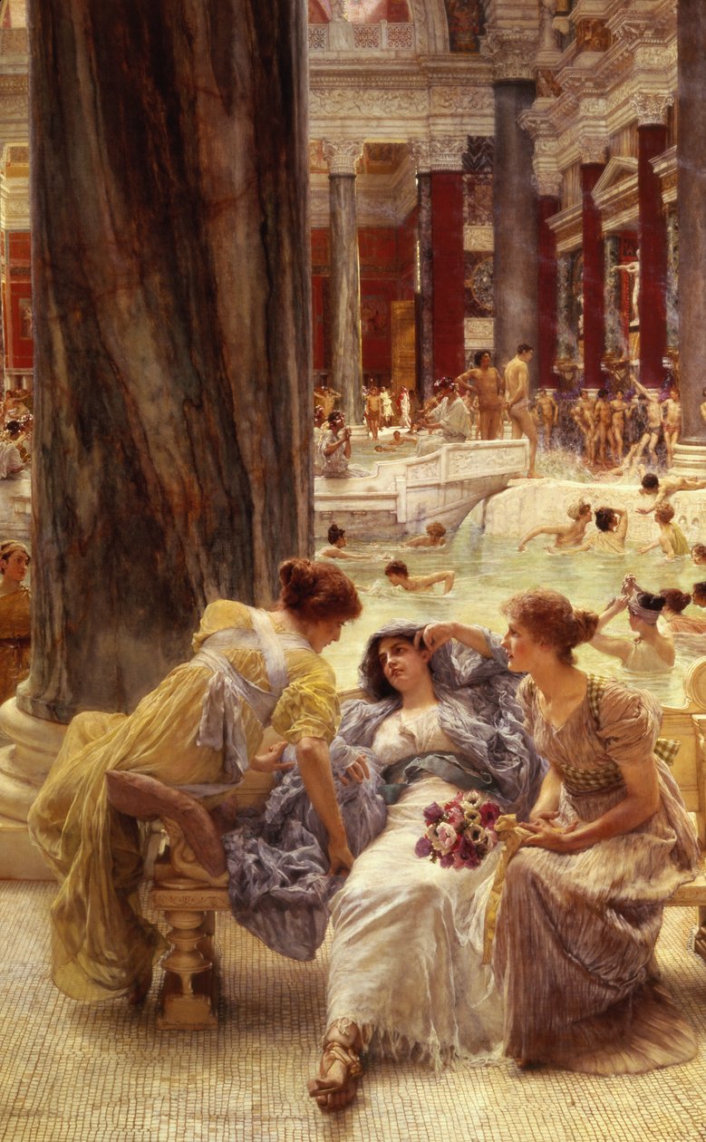 Die Caracalla-Thermen, 1899 von Lawrence Alma Tadema