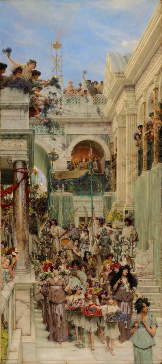 Frühling von Lawrence Alma-Tadema