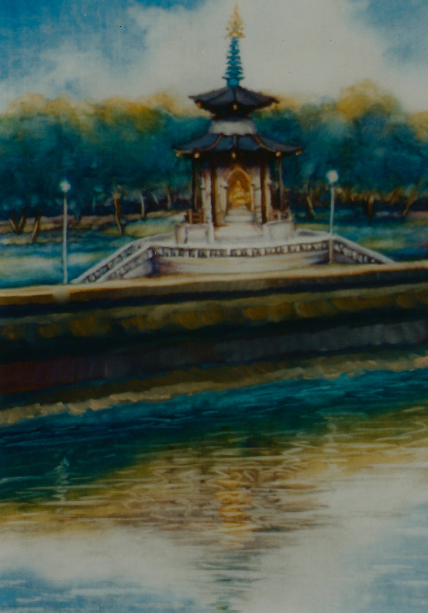 Friedenspagode, 2005, Battersea Park von Lee Campbell