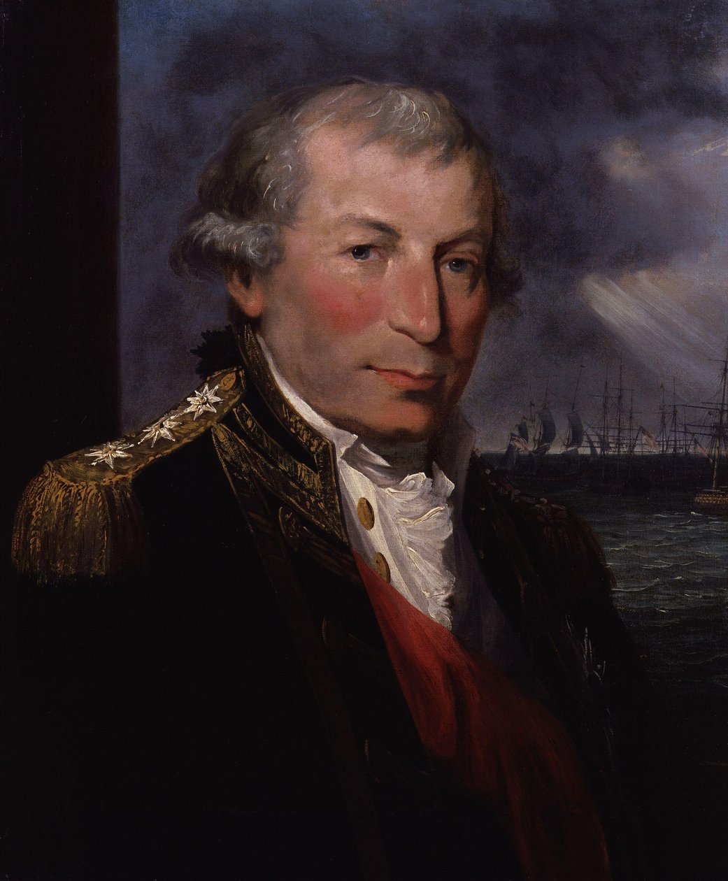 Porträt von John Jervis, ca. 1795 von Lemuel Francis Abbott