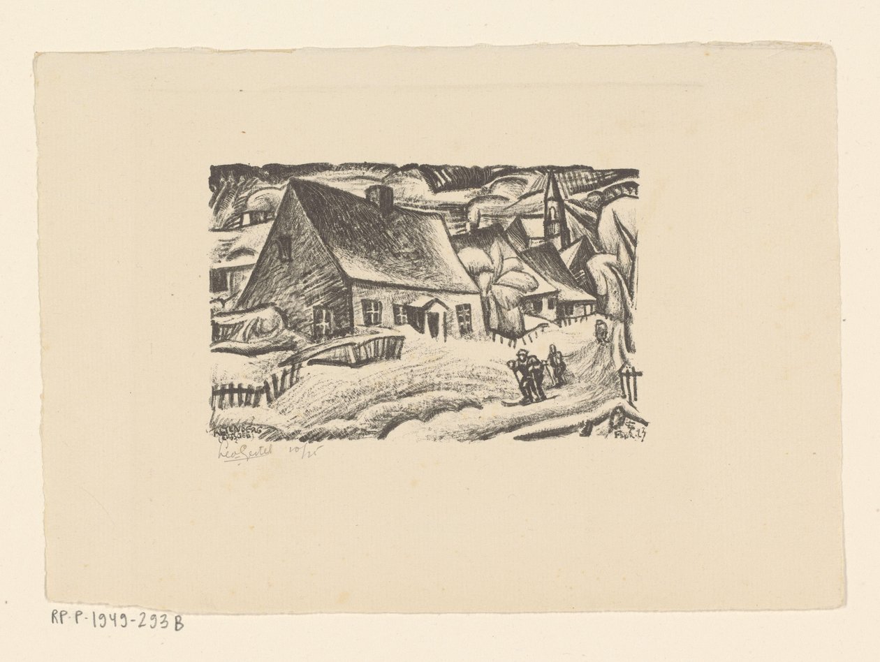Altenberg (Erzgebirge) von Leo Gestel (signed by artist)