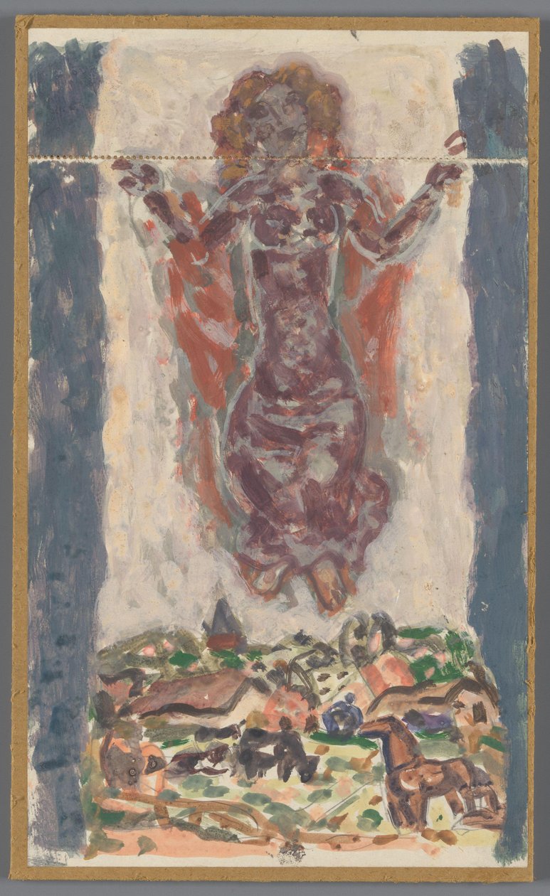 Entwurf für den Einband von: Karl Baarslag, S.O.S., [1936-1937] von Leo Gestel