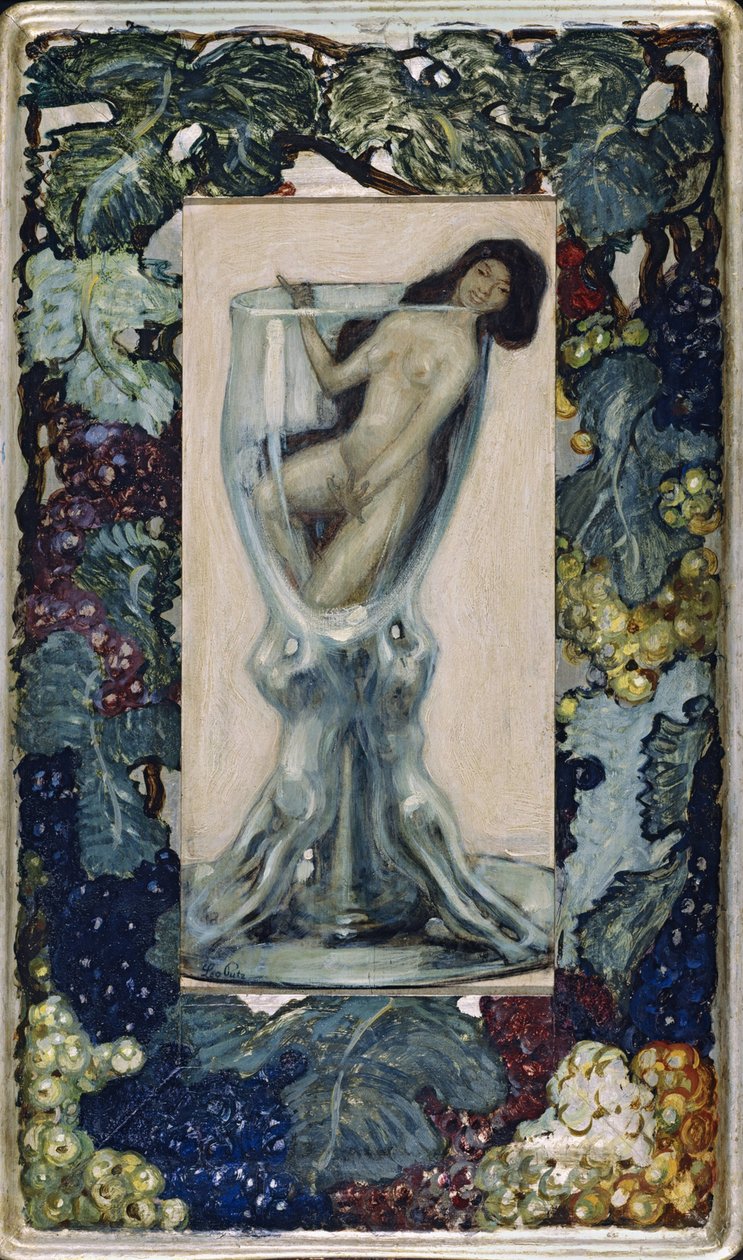 Mädchen im Glas von Leo Putz