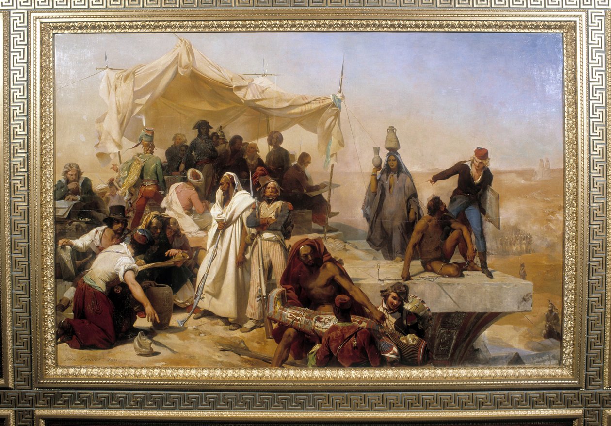 Expedition aus Ägypten unter dem Befehl von Bonaparte von Léon Cogniet