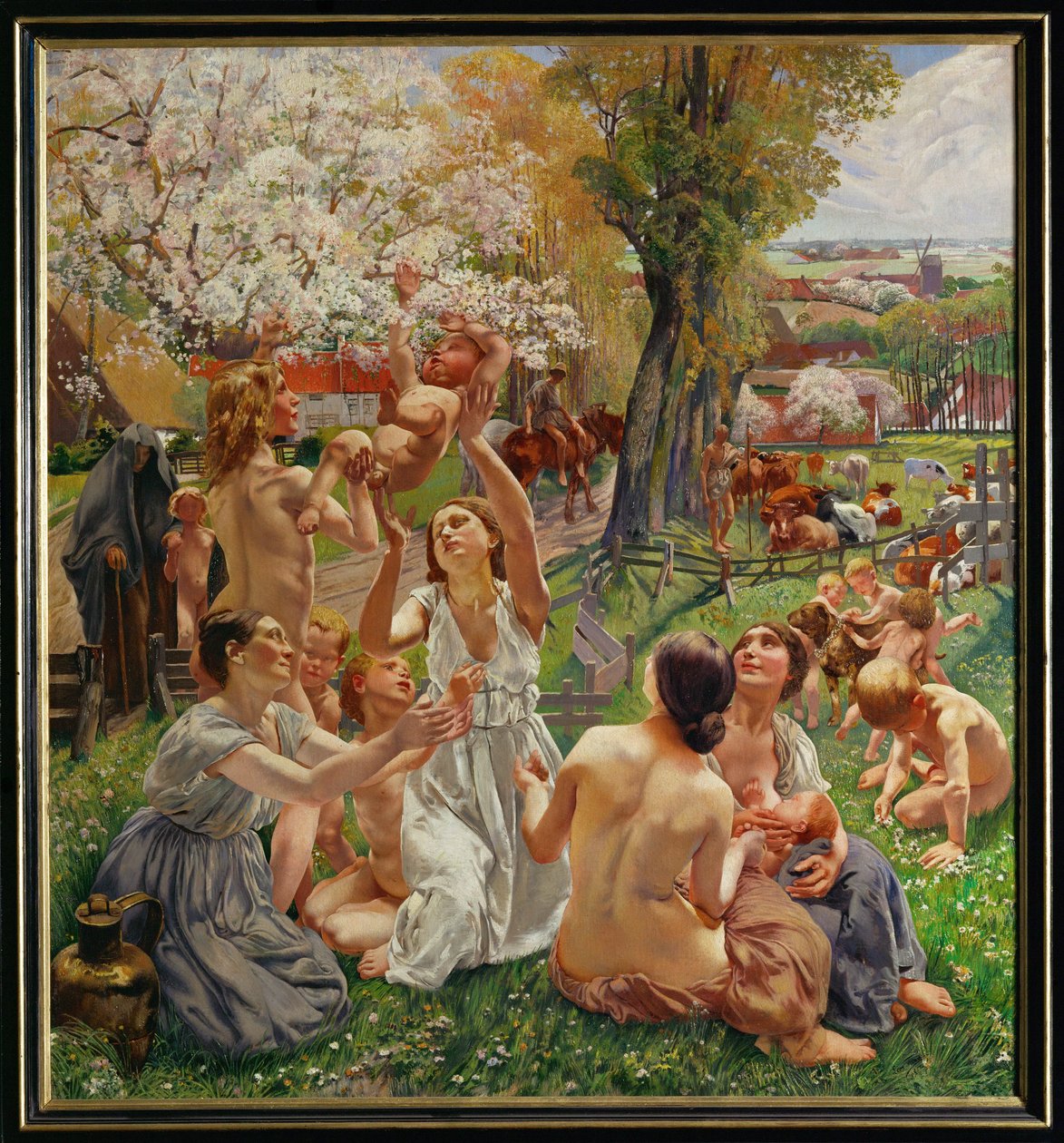 Morgen, aus dem Triptychon L