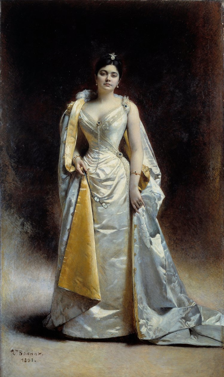 Ganzkörperporträt von Madame Albert Cahen d