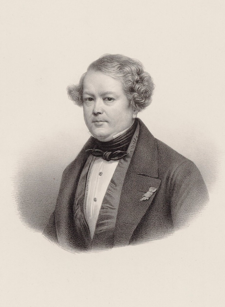 Porträt des Komponisten Auguste-Mathieu Panseron von Leon Noel