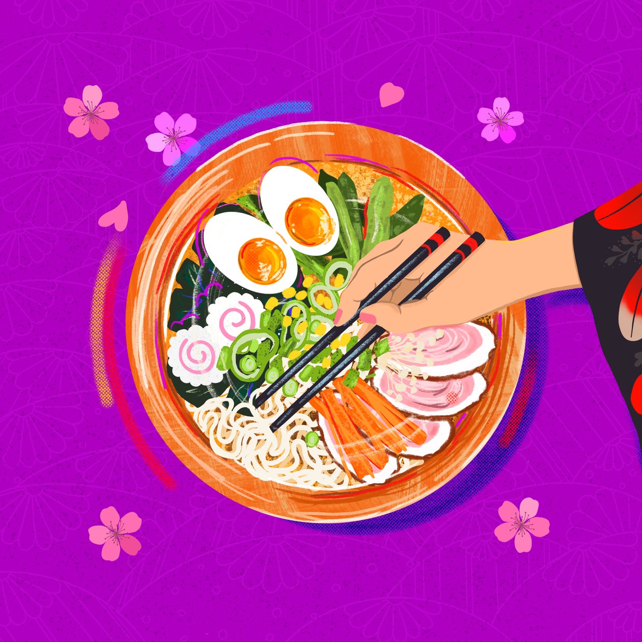 Ramen Bliss, 2025 von Leona Tsiara