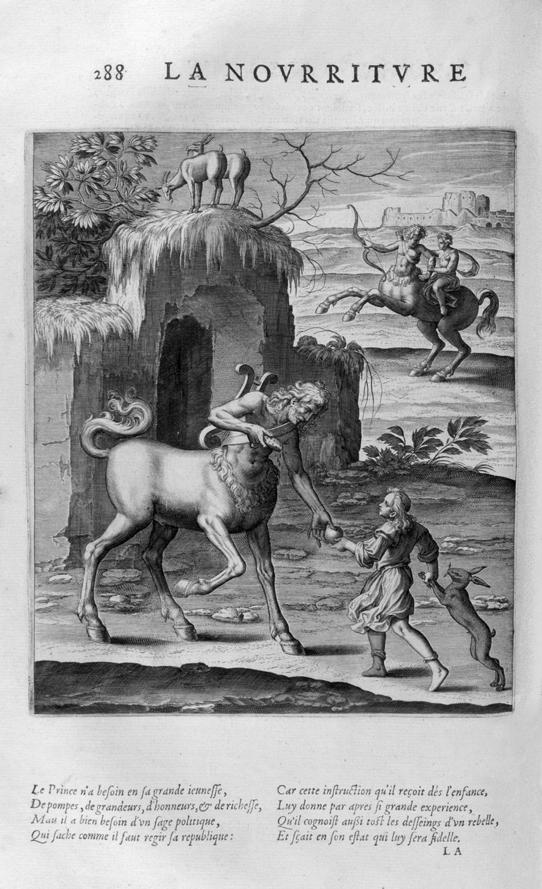 La Nourriture griechische mythologische Allegorie von Leonard Gaultier