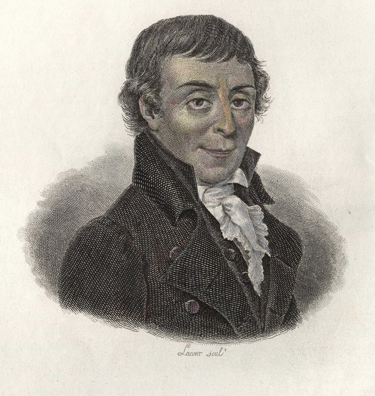 Porträt von Abbe Gaultier (1746-1818), Professor und Methodologe der französischen Allgemeinbildung. In 