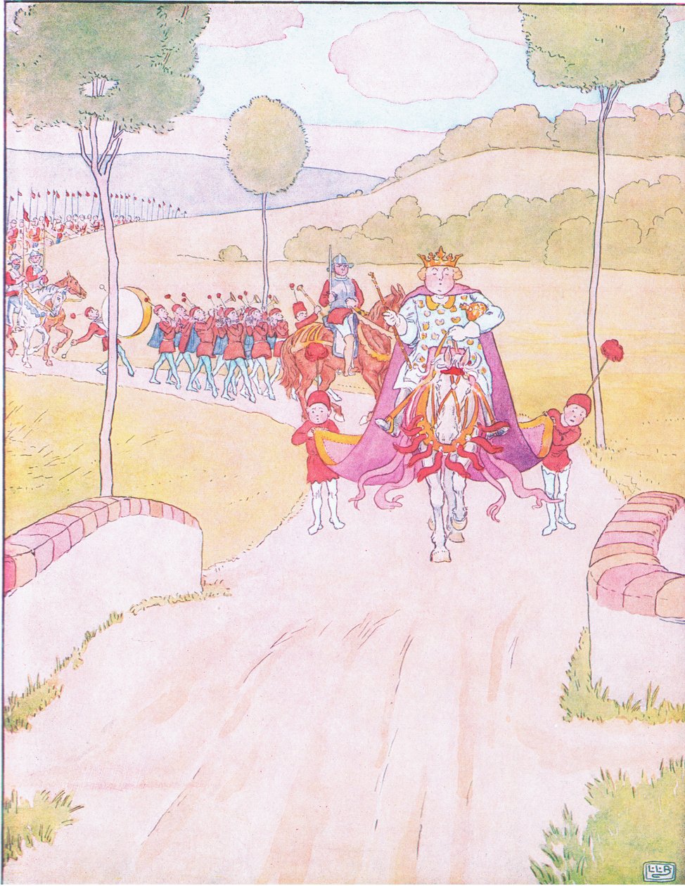 Alle Pferde des Königs und alle Männer des Königs konnten Humpty nicht wieder zusammensetzen von Leonard Leslie Brooke