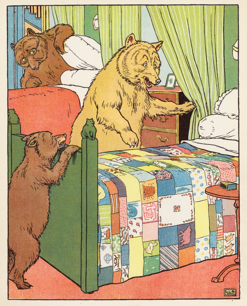 Die drei Bären von Leonard Leslie Brooke