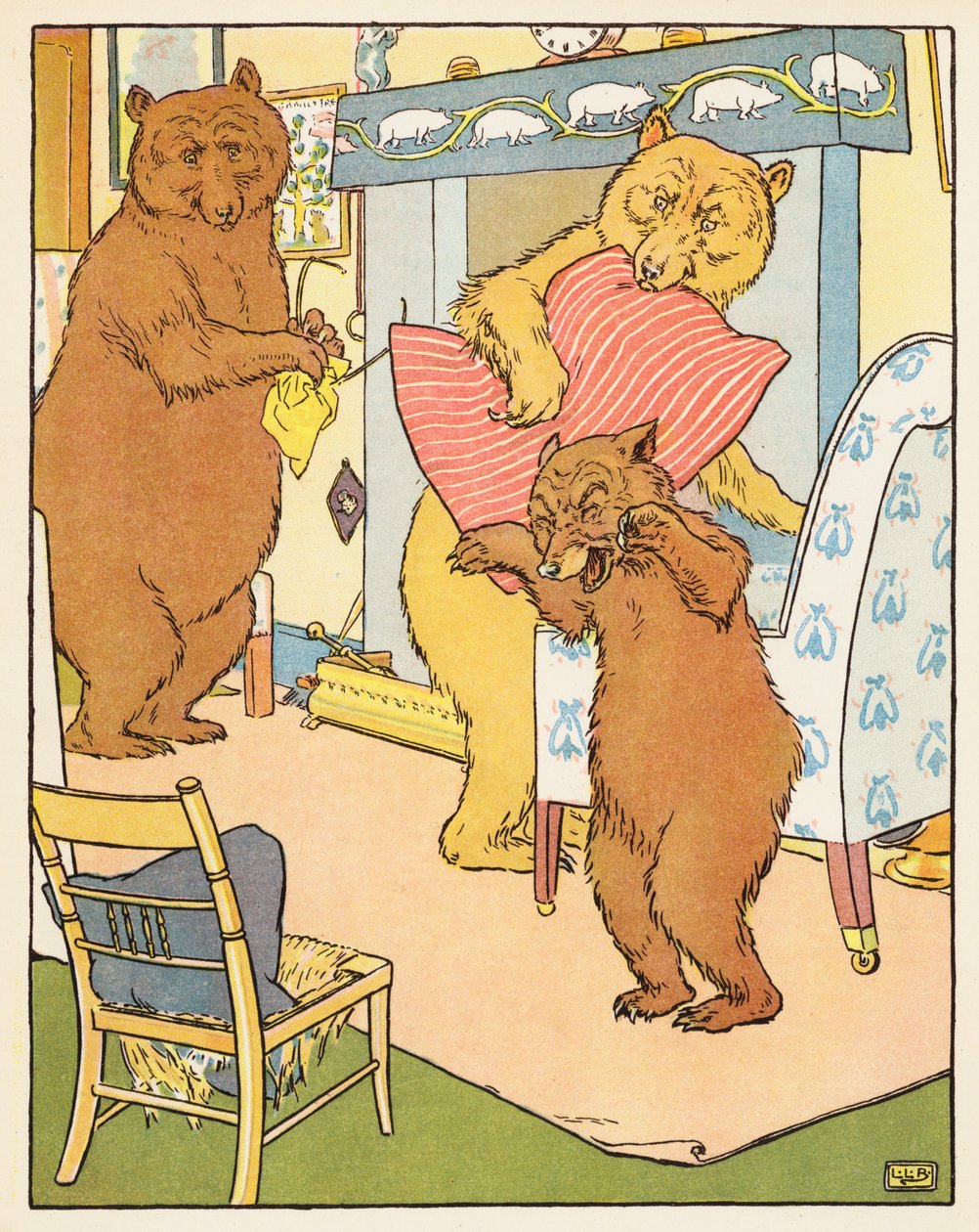 Die drei Bären von Leonard Leslie Brooke