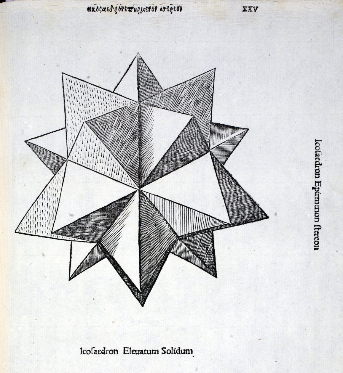 Erhöhtes Ikosaeder, Illustration aus 
