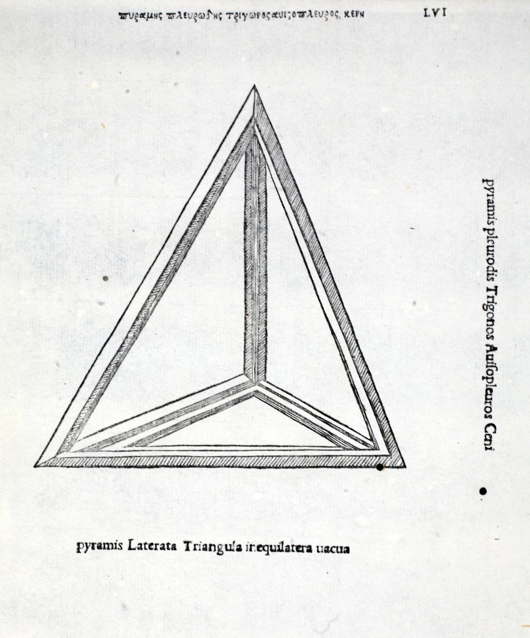 Pyramis laterata triangula inequilatera vacua, Illustration aus 