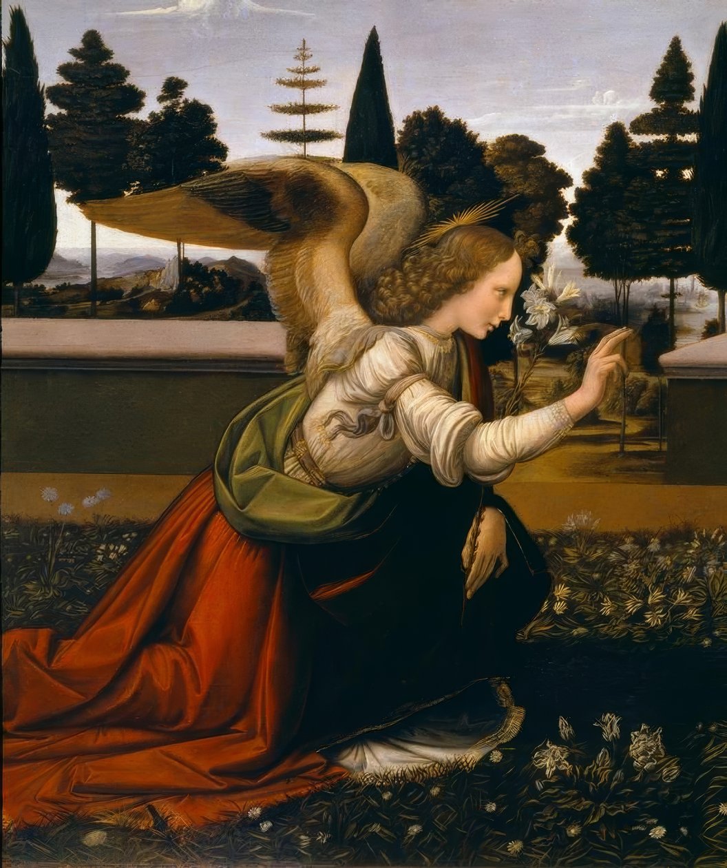 Die Verkündigung von Leonardo da Vinci