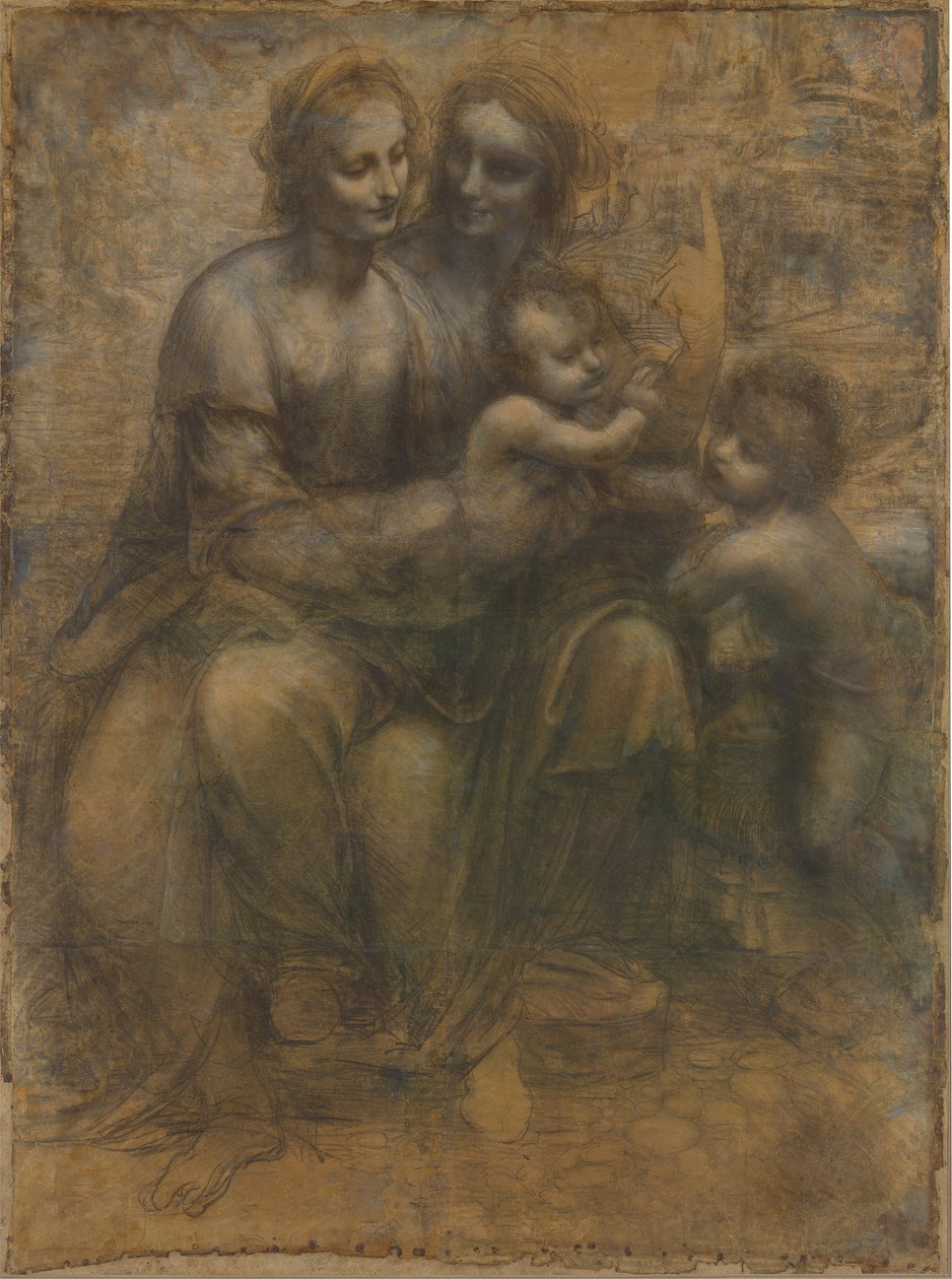 Jungfrau mit dem Kind und der heiligen Anna von Leonardo da Vinci