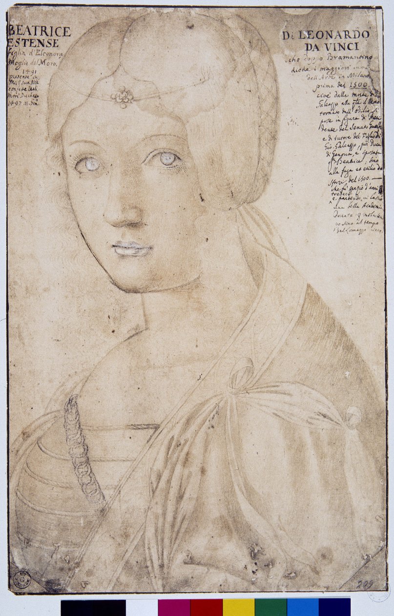 Porträt von Beatrice d