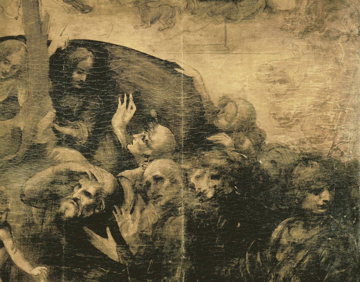 Die Anbetung der Könige von Leonardo da Vinci