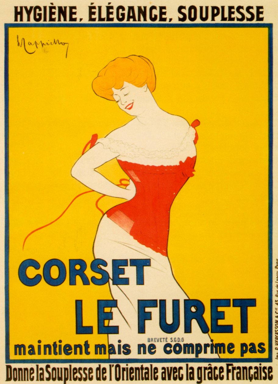 Korsett le Furet von Leonetto Cappiello