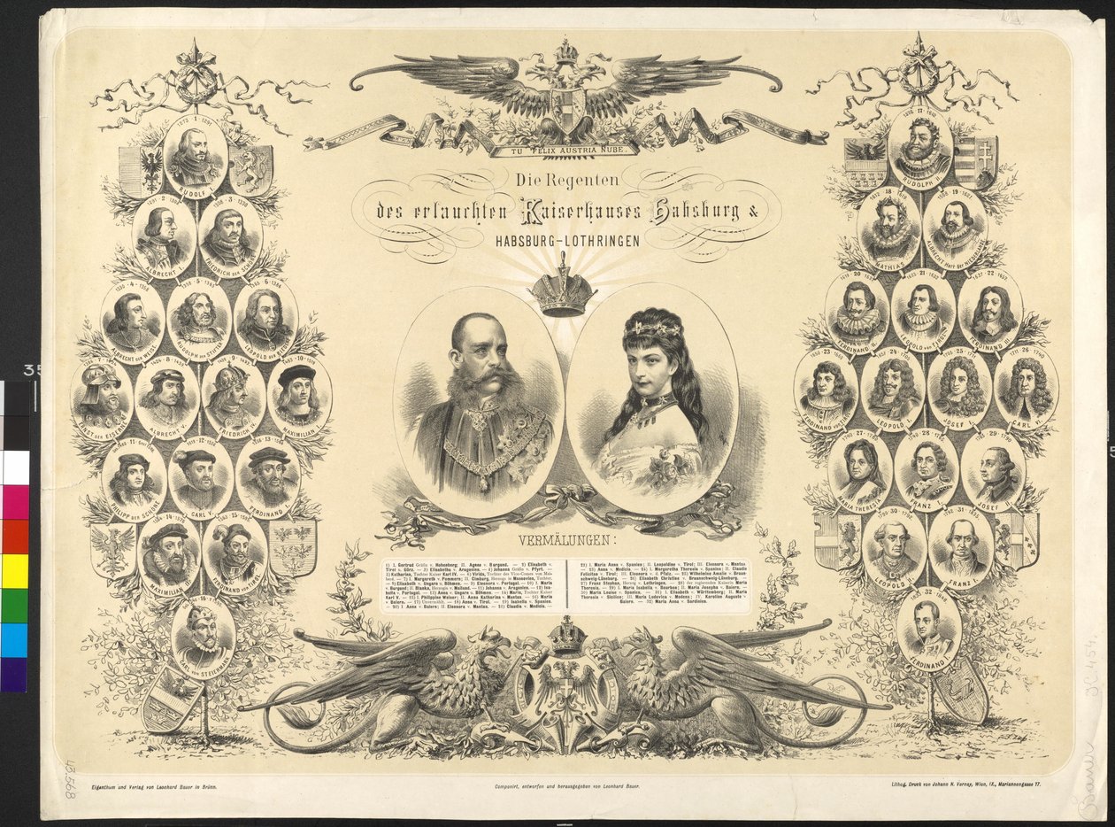 Erzherzog von Österreich, der Regent der edlen kaiserlichen Familie Habsburg & Habsburg-Lothringen von Leonhard Bauer