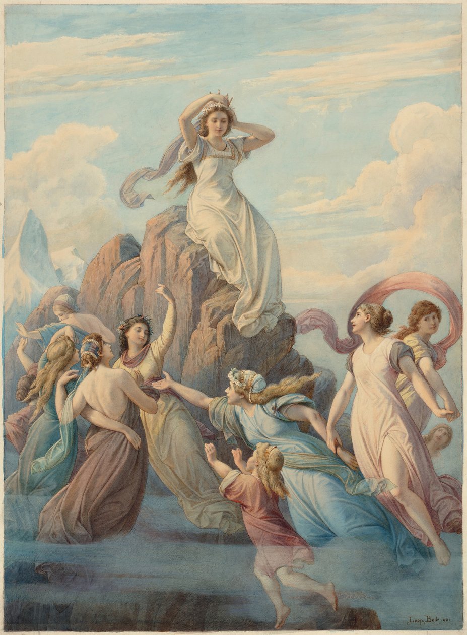 Berglied nach Friedrich Schiller von Leopold Bode