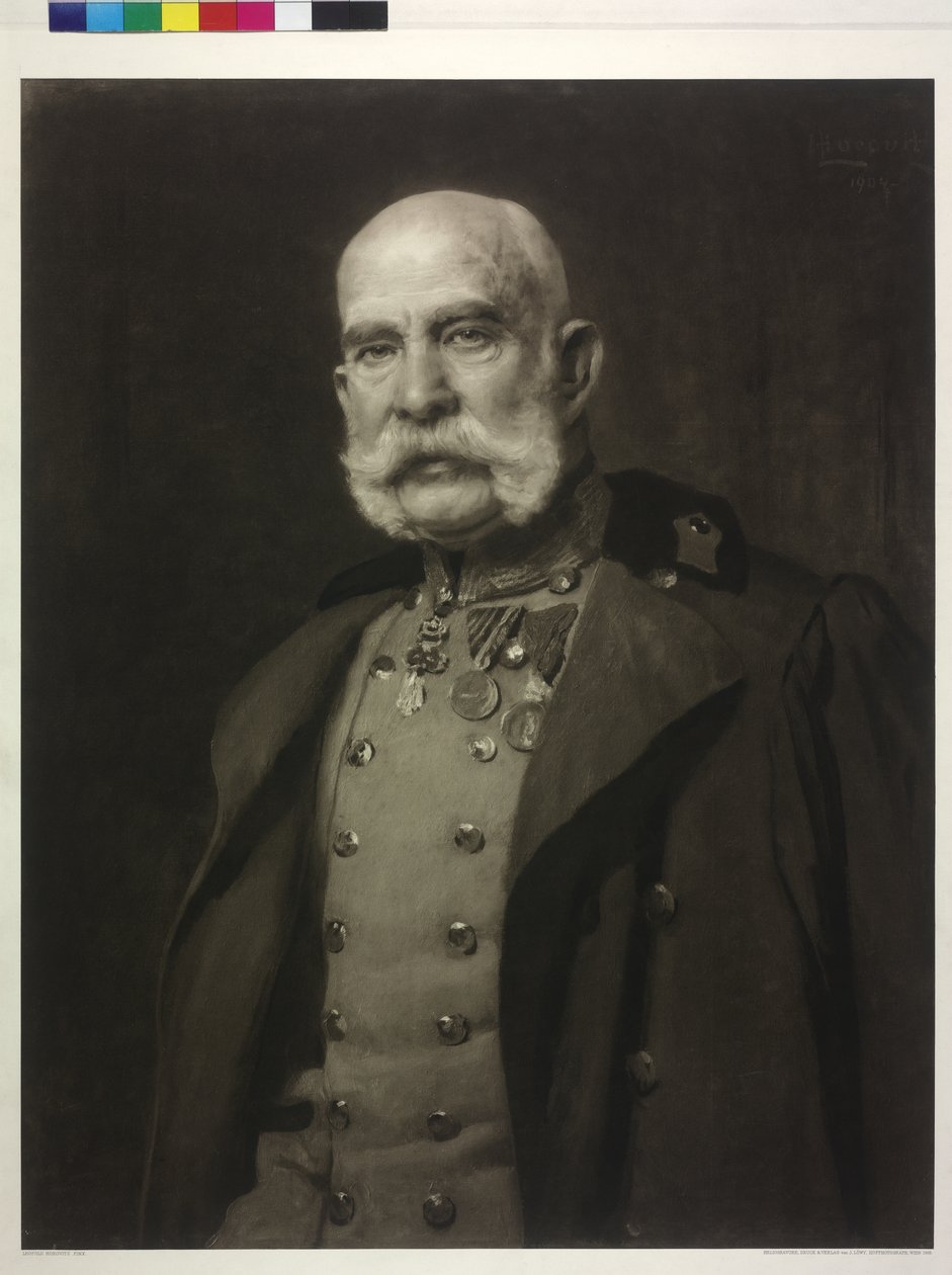Kaiser von Österreich Franz Joseph I von Leopold Stephan (after) Horovitz