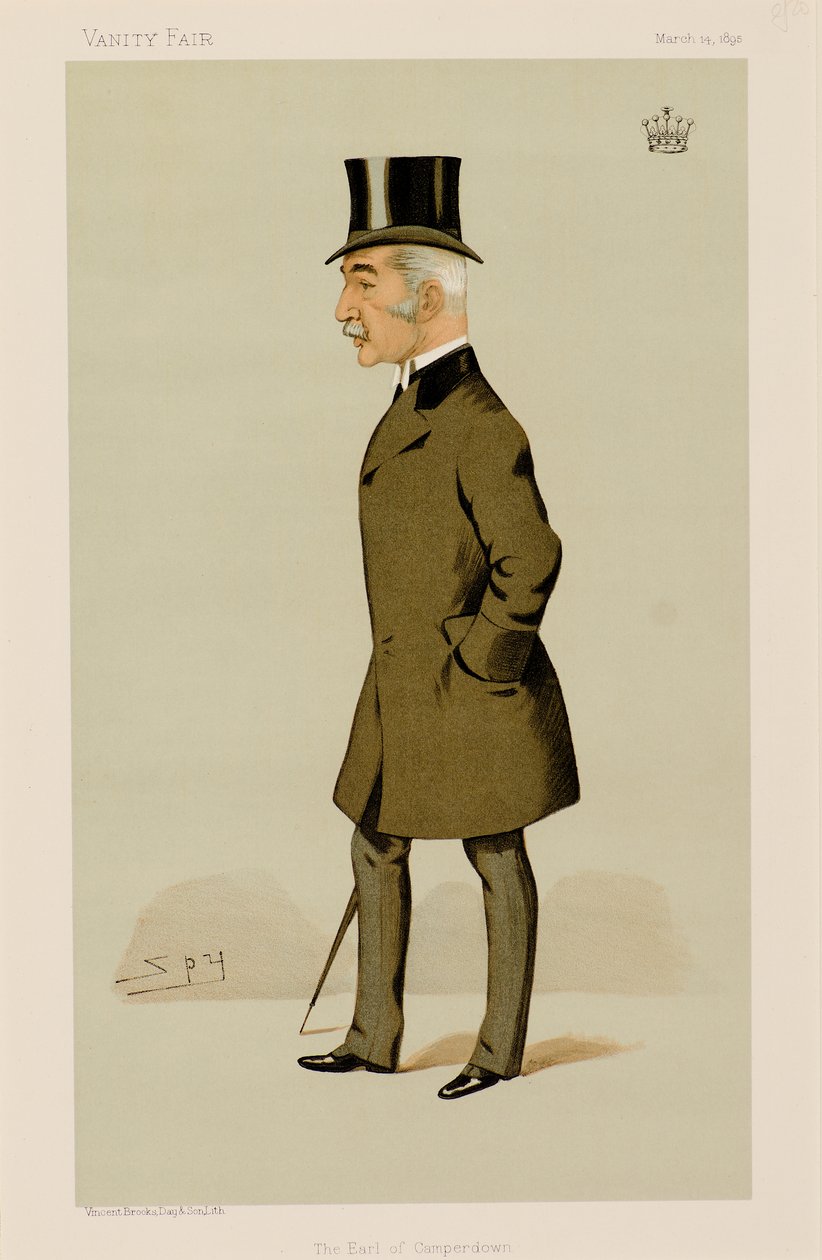 Der Earl von Camperdown von Leslie Matthew Ward