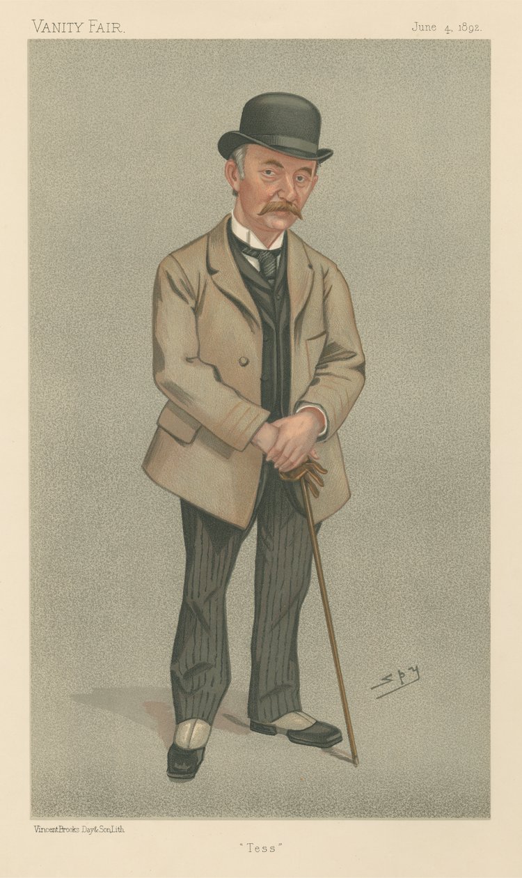 Tess, Thomas Hardy (Vanity Fair Serie) von Leslie Matthew Spy Ward