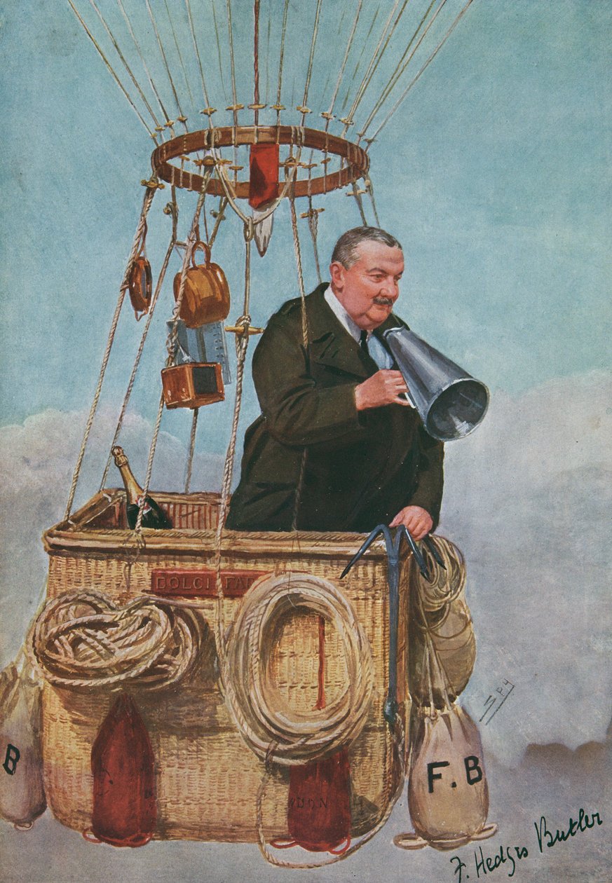 Frank Hedges Butler, Illustration aus Vanity Fair, 11. Dezember 1907 von Leslie Matthew Ward