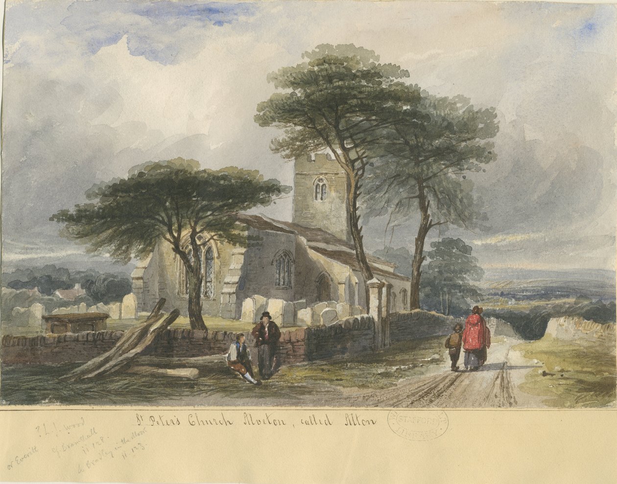 Alton Kirche von Lewis John Wood